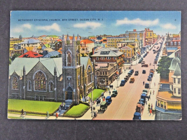 Ocean City, NJ church 1940s manual cover