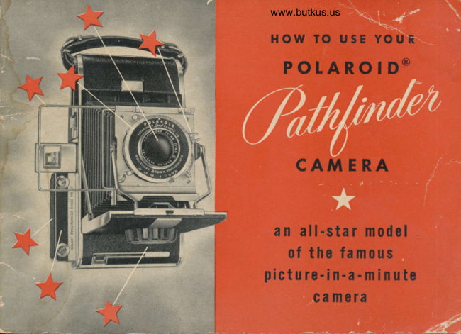 Polaroid Pathfinder manual cover