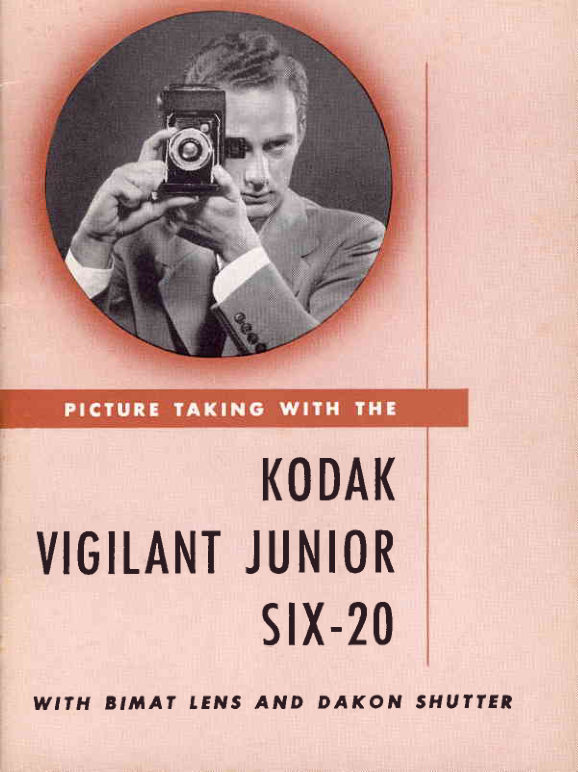 Kodak Vigilant Junior Six-20 manual cover