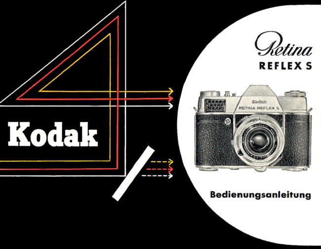 Kodak Retina Reflex S -02 manual cover