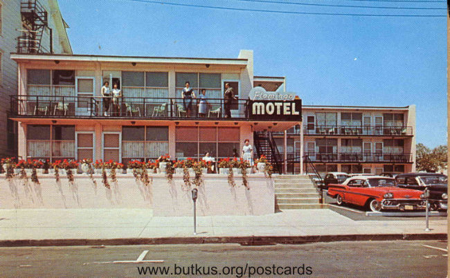 Asbury Park - Flamingo Motel - 1950s manual cover