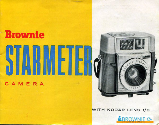 Kodak Brownie Starmeter manual cover