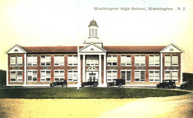 Washington, NJ High School - 1930s ? manual cover