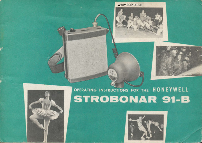 Honeywell Strobonar 91-B manual cover