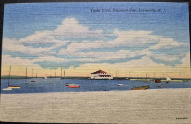 Lavallette, NJ Yacht Club 1953 manual cover