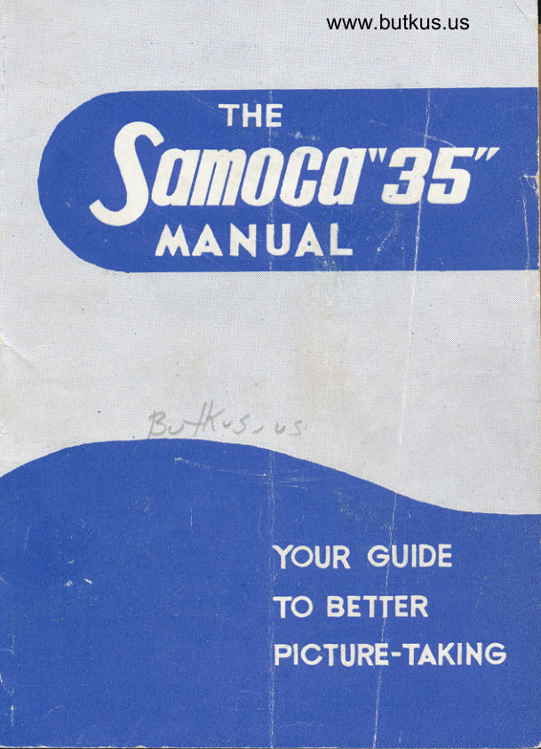 Samoca 35 manual cover