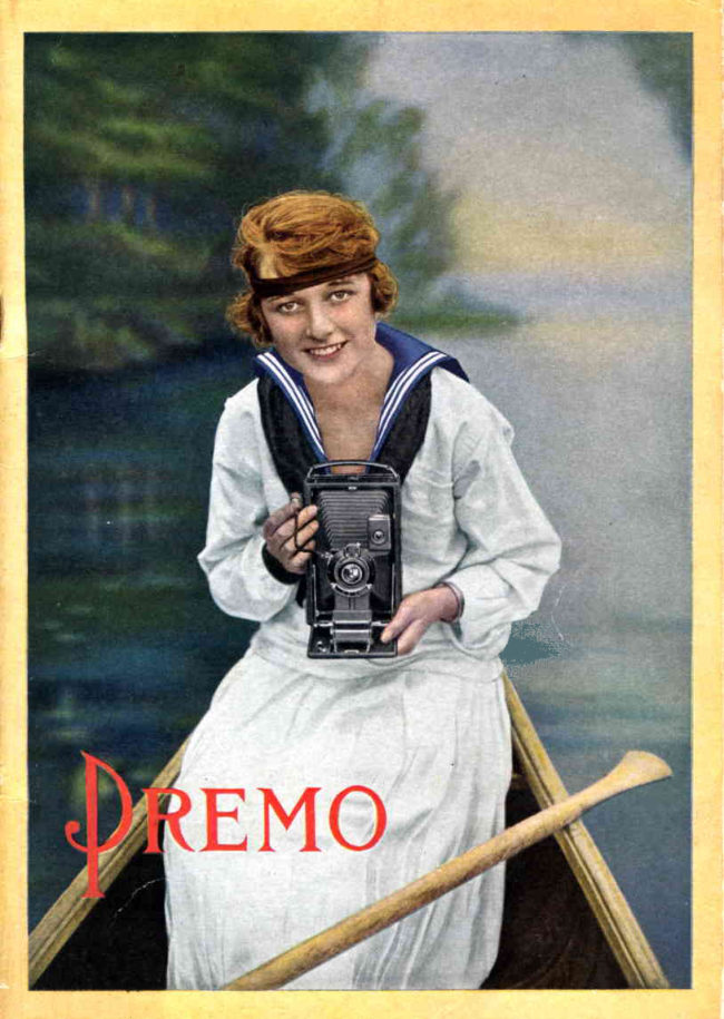 Premo cameras — 1918 manual cover