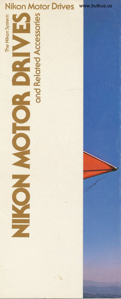 Nikon Motor Drives BOOKLET manual cover
