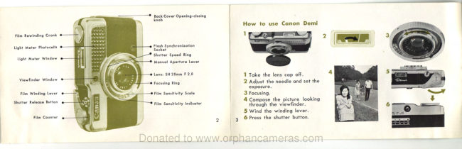 Canon Demi manual cover