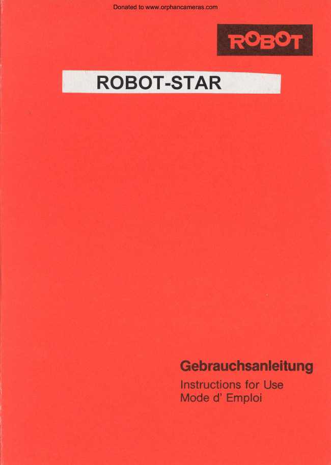 Star manual cover