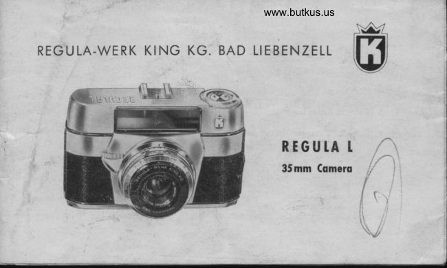 Regula L manual cover