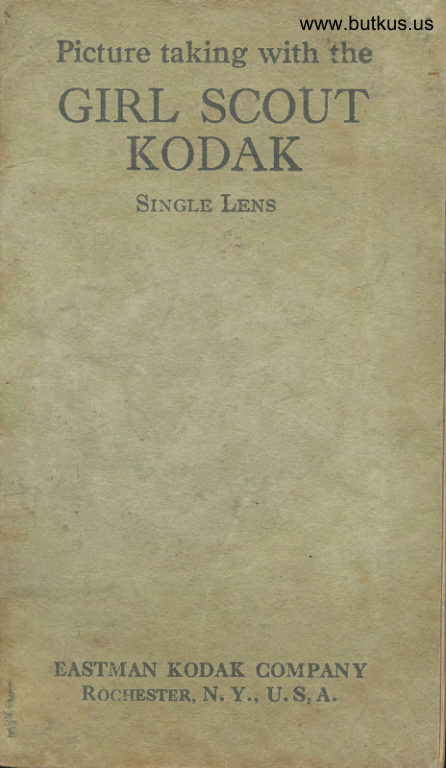 Kodak Girl Scout manual cover