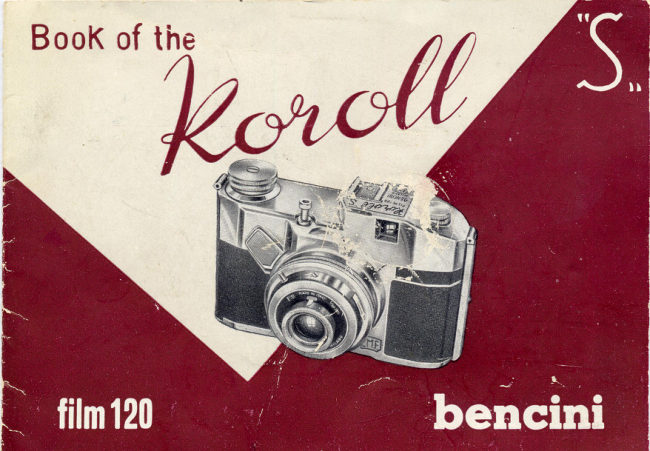 Bencini Koroll S manual cover