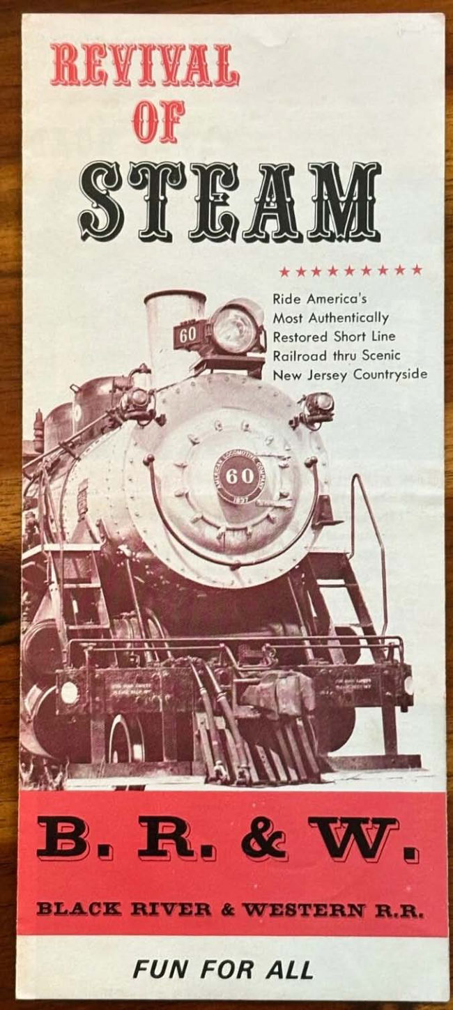 Flemington Steam Train flyer manual cover