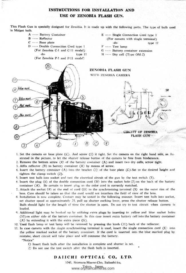 ZENOBIA Flash manual cover