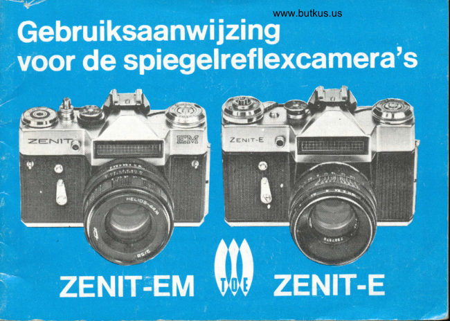 Zent-EM gebruiksaanwijzing Zenit-E gebruiksaanwijzing manual cover