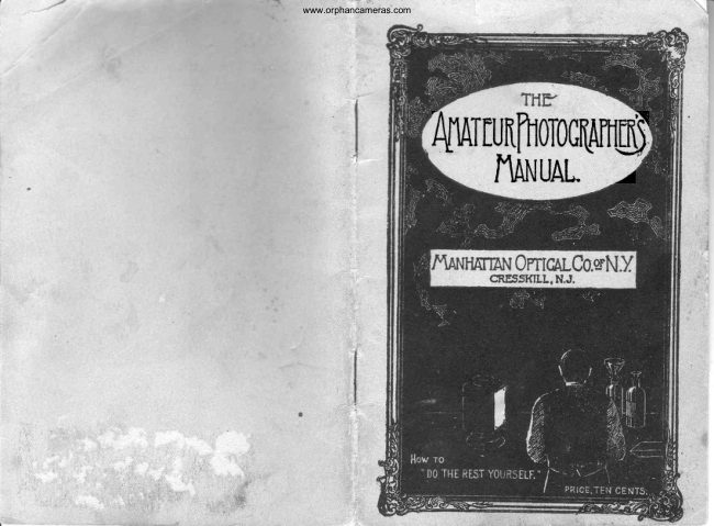 Amateur photographer's manual cover