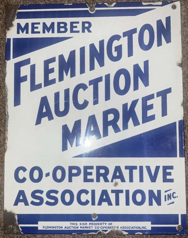 Flemington, NJ - Market sign manual cover