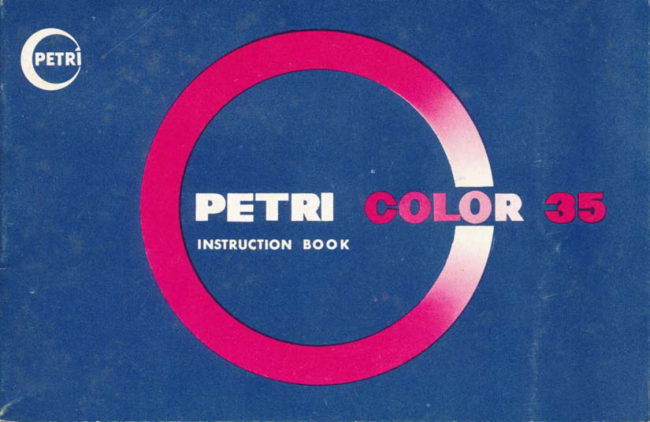 Petri Color 35 manual cover