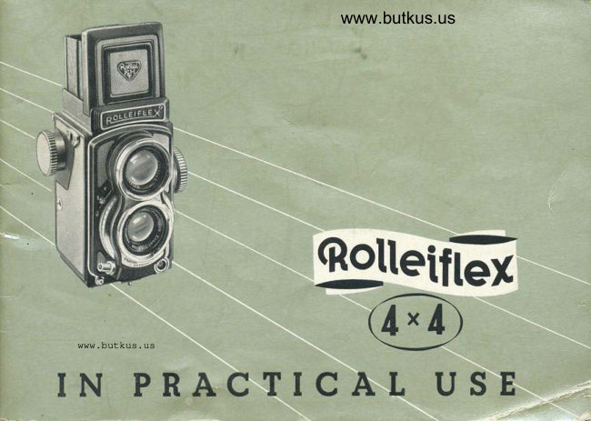 Rolleiflex 4x4 manual cover