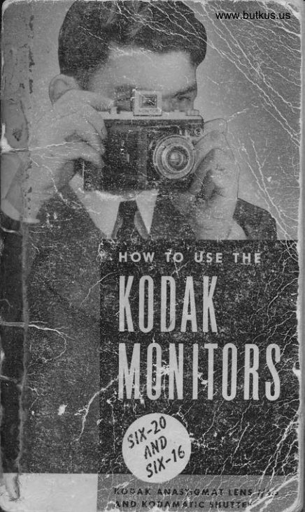 Kodak Monitors - single page scan manual cover