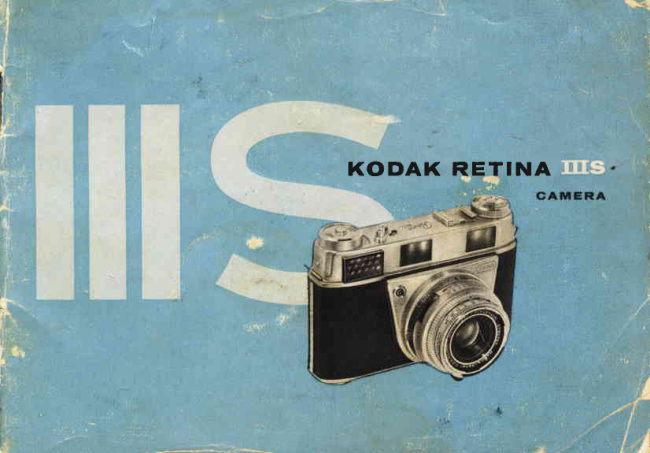 Kodak Retina IIIS manual cover