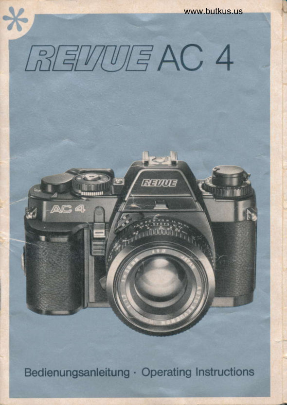 Revue AC-4 manual cover