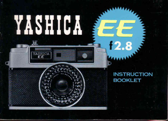 Yashica EE F2.8 manual cover