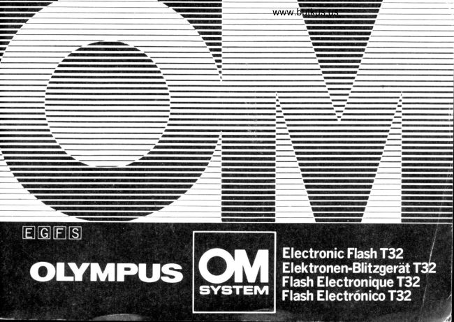 Olympus T32 manual cover