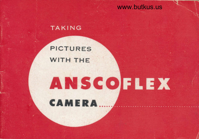 Agfa Anscoflex manual cover