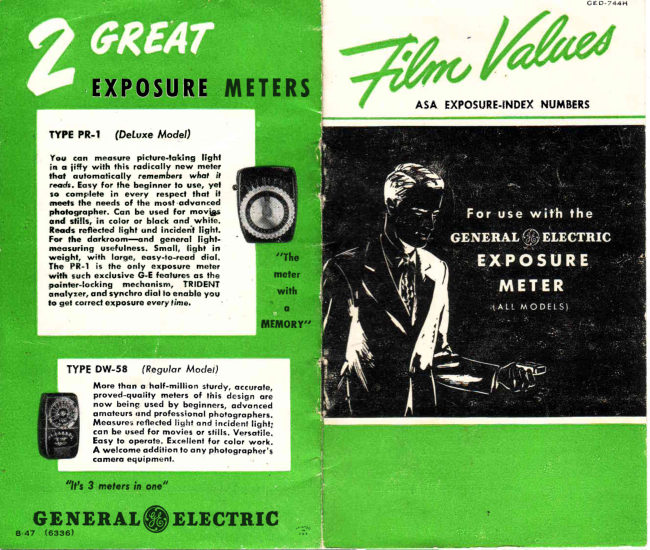 Film Values manual cover