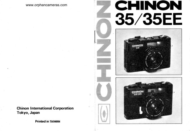 Chinon LED Promaster (Illustrated and ) manual cover