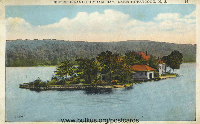 Sister Island, Lake Hopatcong, NJ manual cover