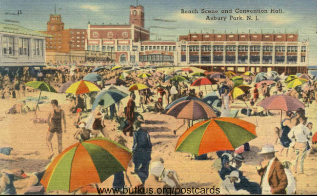 Asbury Park - Convention Hall - 1946 manual cover