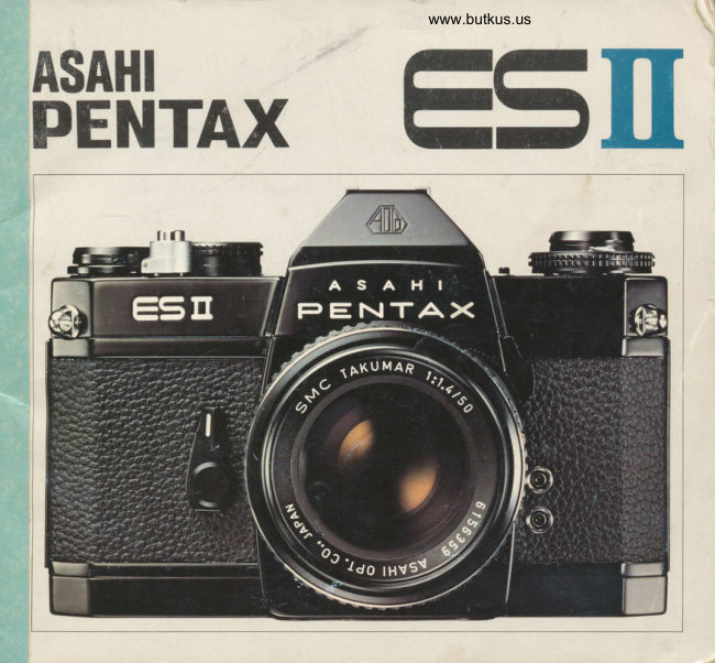 Pentax ES II manual cover