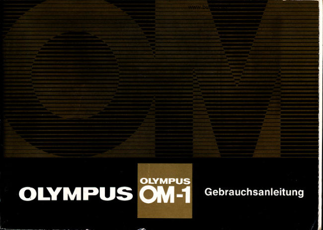 Olympus OM-1 manual cover