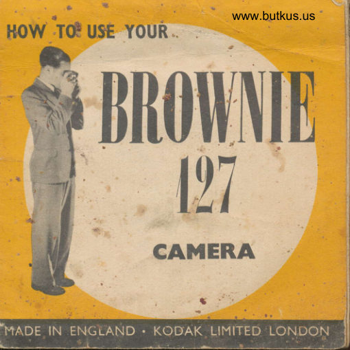 Kodak Brownie 127 manual cover