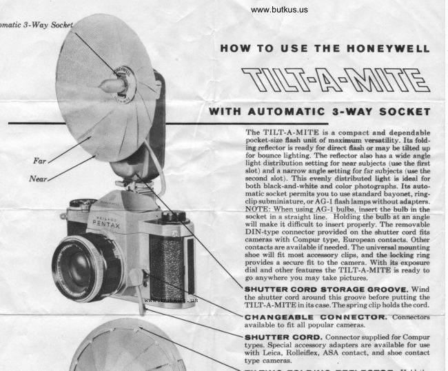 Honeywell Tilt-A-Mite manual cover