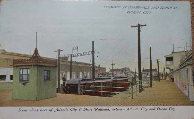 Ocean City, NJ Trolly 1913 manual cover