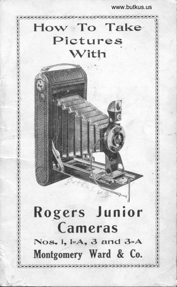 Rogers Junior Cameras manual cover