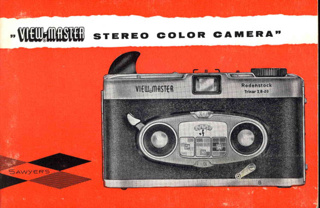 View-master Mark II stereo manual cover