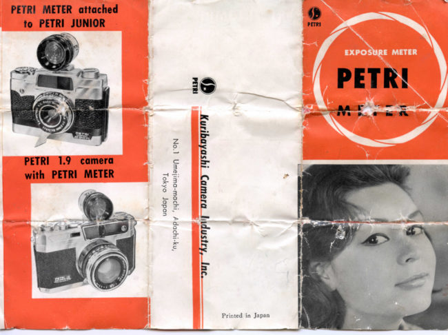 Petri Meter manual cover