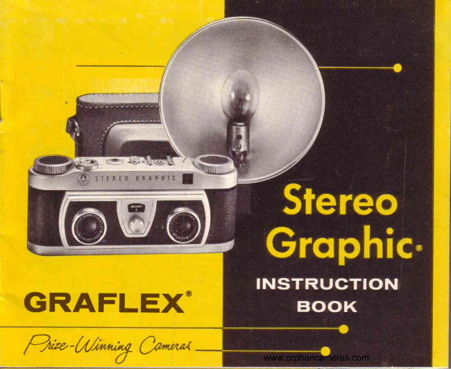 Graflex Stereo Graphic manual cover
