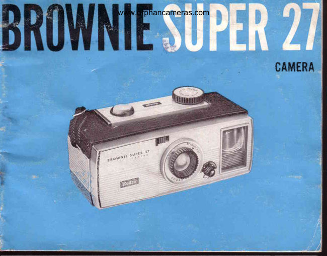 Kodak Brownie 27 manual cover