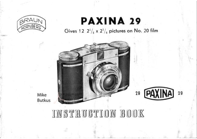 Paxina 29 manual cover