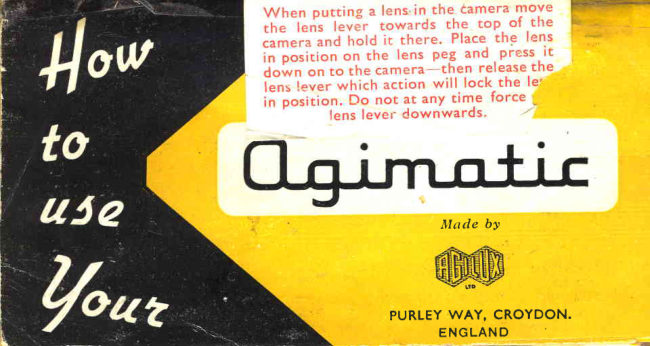 Agilux Agimatic manual cover