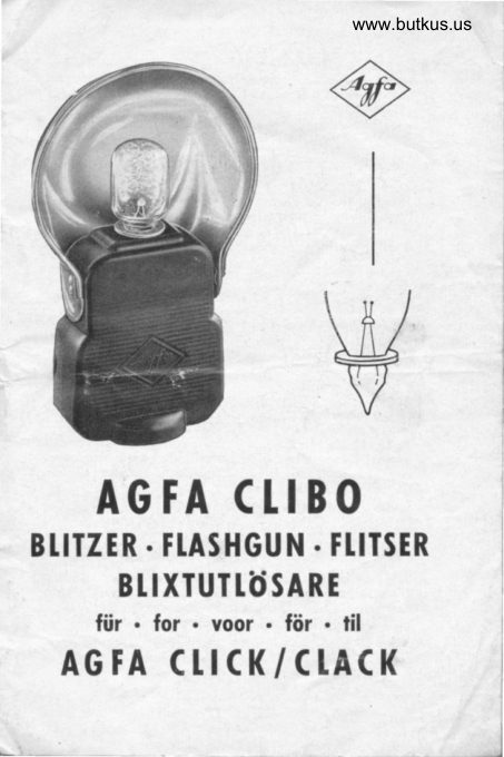 Agfa Clibo Blitzer 02 manual cover