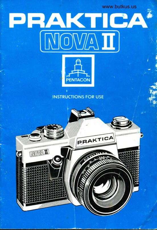 PRAKTICA NOVA II SCANNED manual cover
