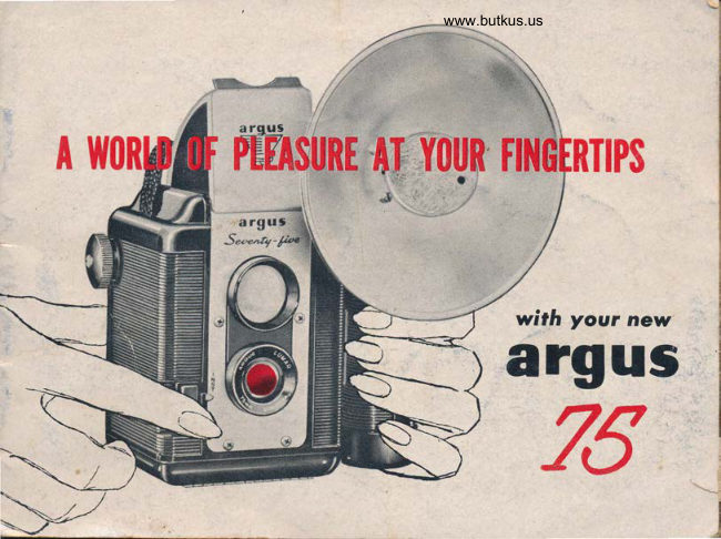 Argus 75 - Single page per scan manual cover