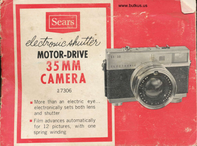 Sears ES 35 manual cover